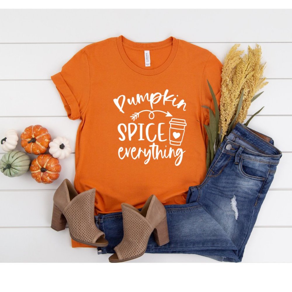 Pumpkin Spice Everything Softstyle® Fitted T-Shirt